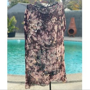 AllSaints Hand Embellished Dress
